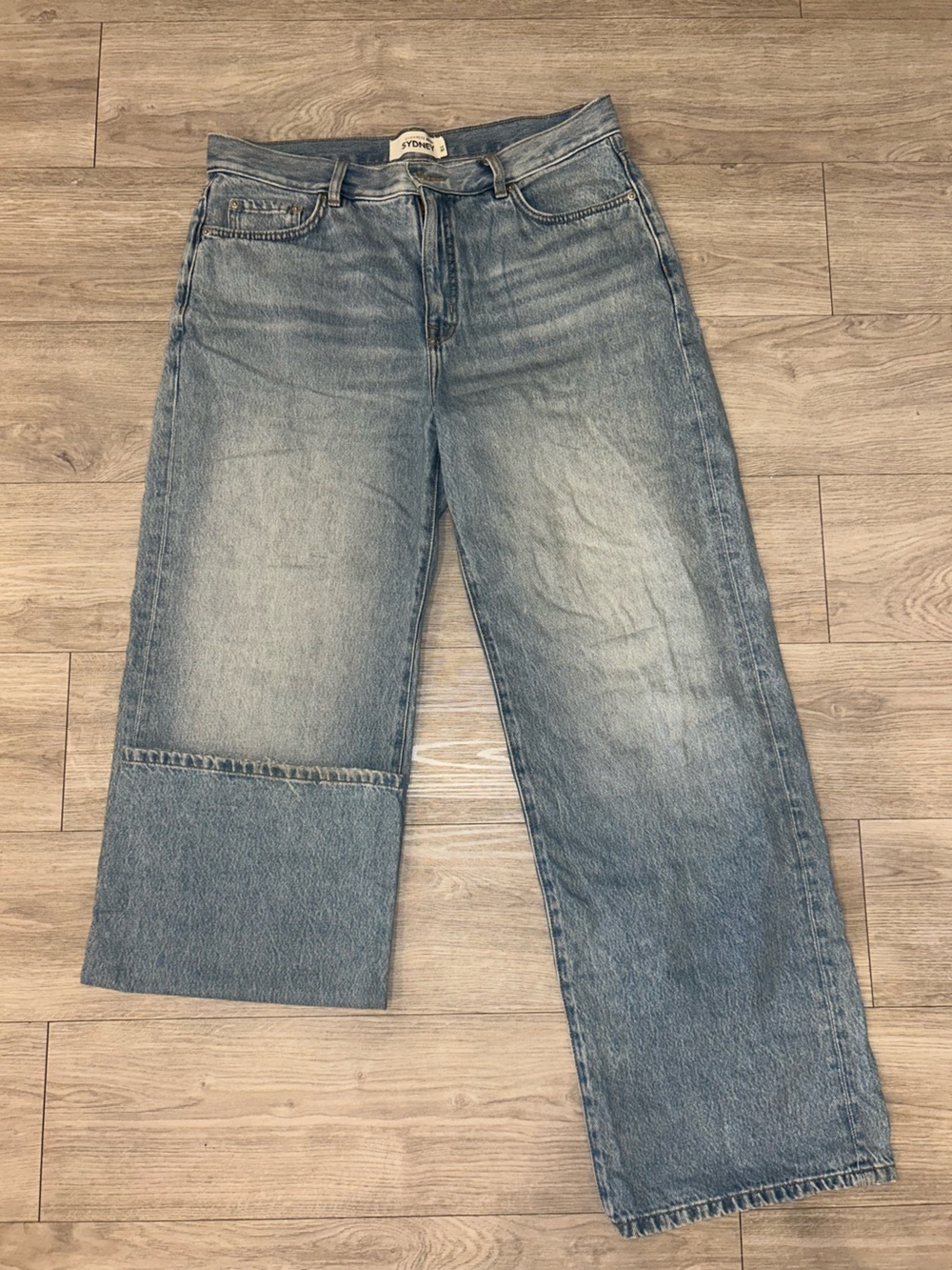Dynamite Sydney Blue wide leg Jeans